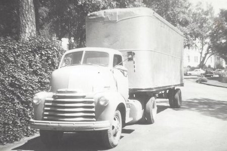 Turner moving truck from 1950s.