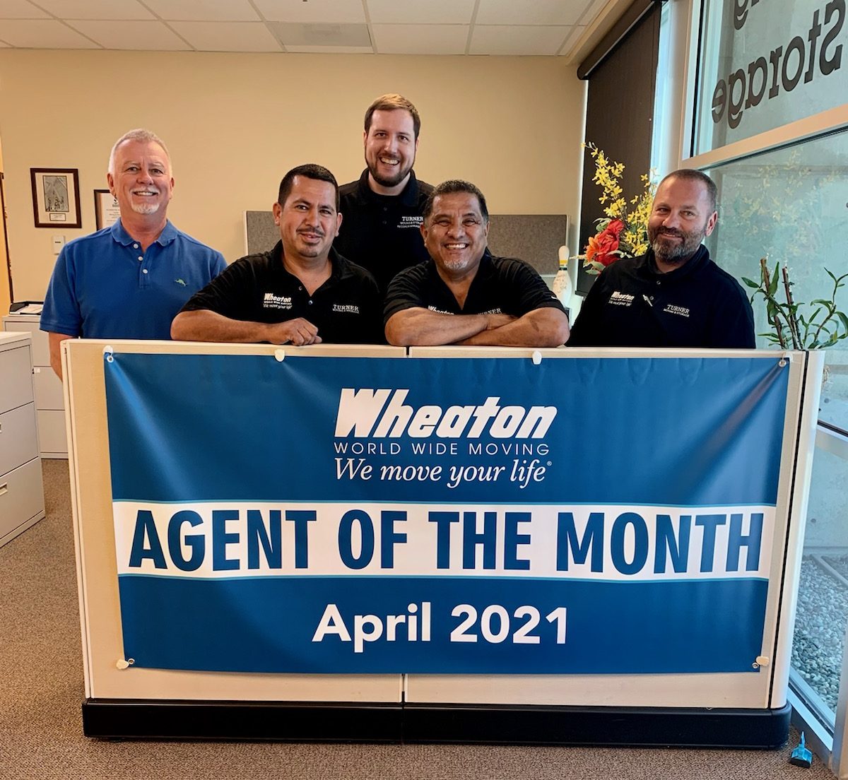 We are proud to be Wheaton World Wide Moving's Agent of the Month for April 2021!
