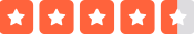 Yelp 4.5 star rating