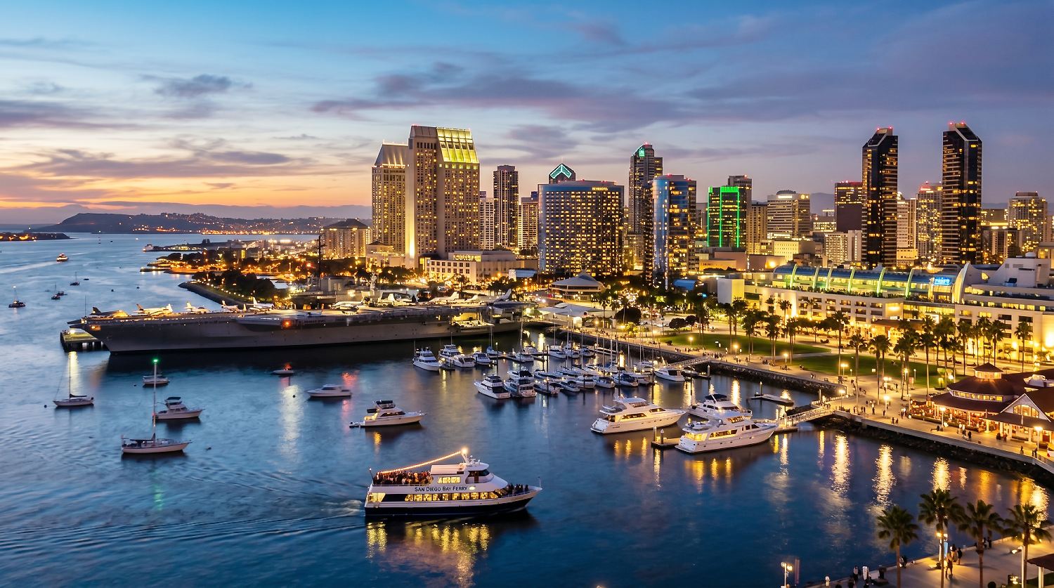 San Diego Harbor Skyline